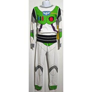Disney Store Buzz Lightyear Pajamas Boys Size 6 Toy Story Cotton Costume PJ Pals